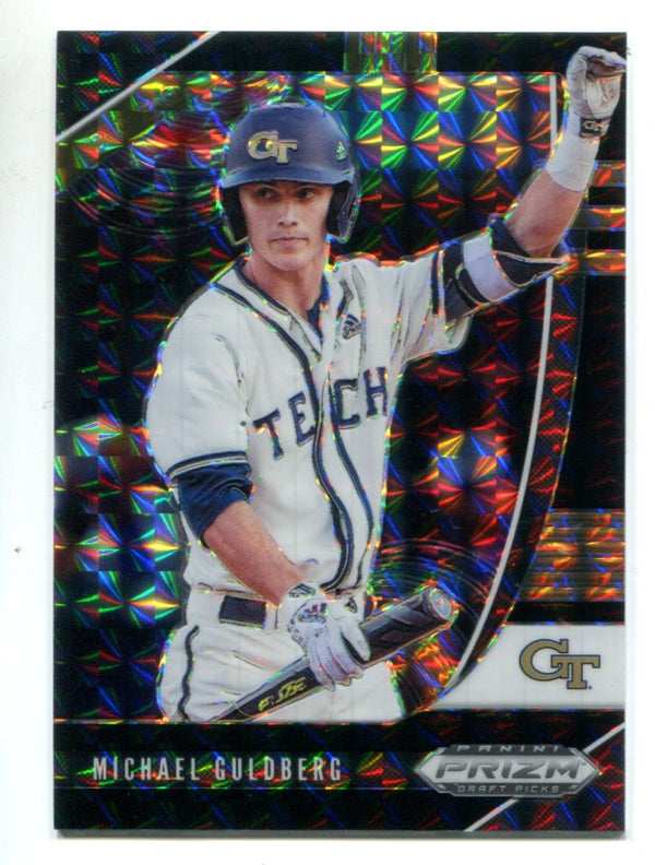Michael Guldberg 2020 Panini  Draft Picks #PDP98 Hyper Prizm 1/1 Card
