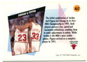 Michael Jordan Scottie Pippen Teamwork Skybox 1992