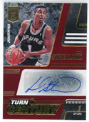 Rod Strickland Autographed 2021-22 Donruss Elite Turn of the Century Card #TC-RST