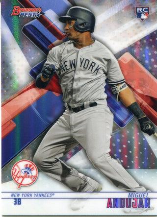 Miguel Andujar 2018 Bowman's Best Rookie Card