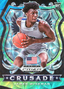 James Wiseman 2020 Panini Prizm Rookie Card