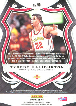 Tyrese Haliburton 2020 Panini Prizm Rookie Card