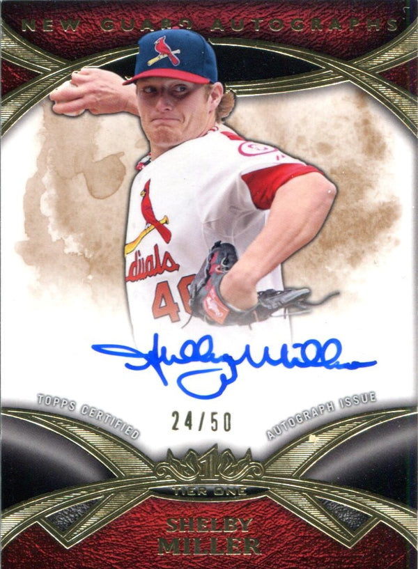 Shelby Miller Autographed 2014 Topps Tier One Card