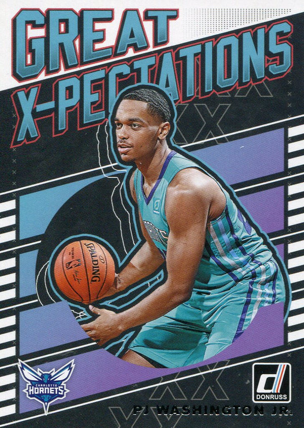 P.J. Washington 2019-20 Donruss Great X-Pectations Rookie Card