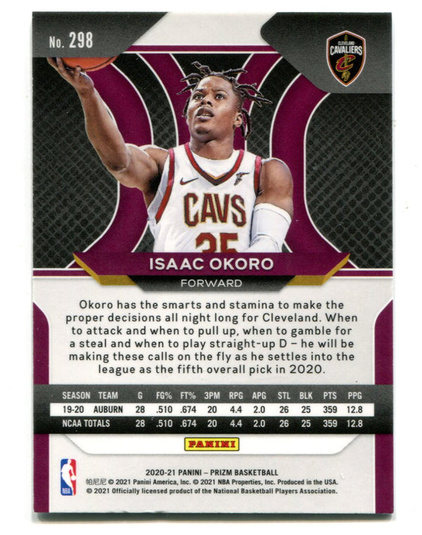 Isaac Okoro 2020 Prizm #298 Rookie Card