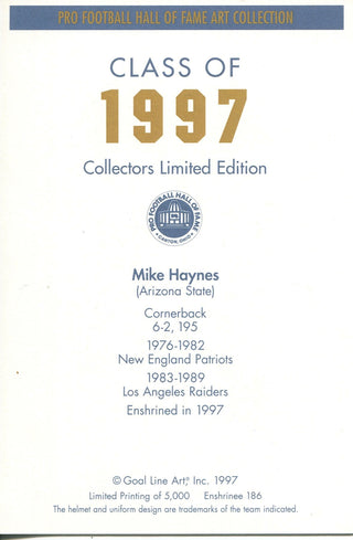 Mike Haynes 1st Day Cover Envelope
