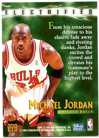Michael Jordan Skybox Electrified 1996