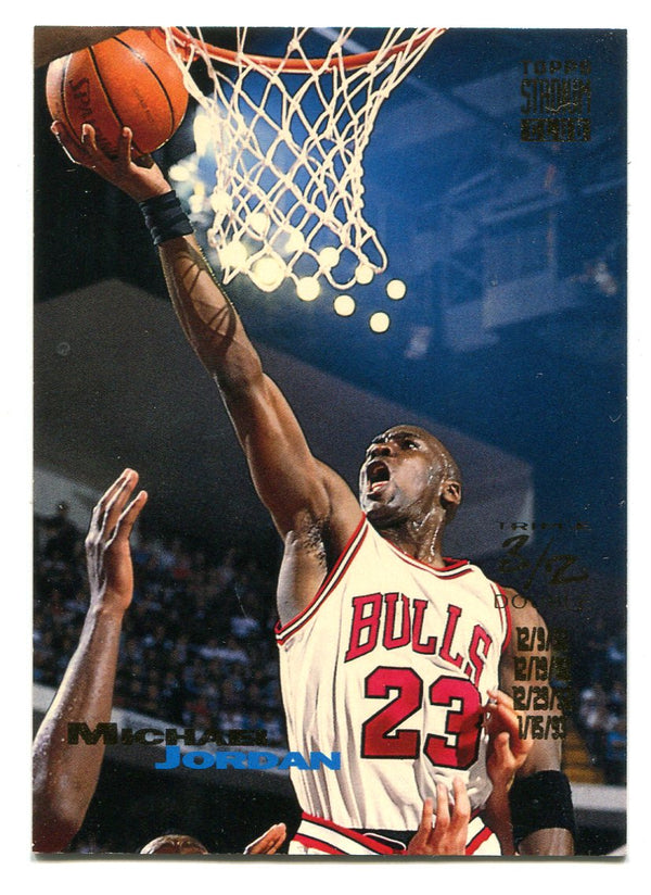 Michael Jordan 1993-94 Topps Stadium Club #1 Card