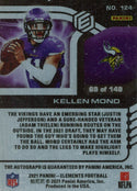 Kellen Mond 2021 Panini Elements Autographed Rookie Card #69/149