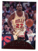 Michael Jordan 1997 Upper Deck Air Time Departure #AJ5 Card