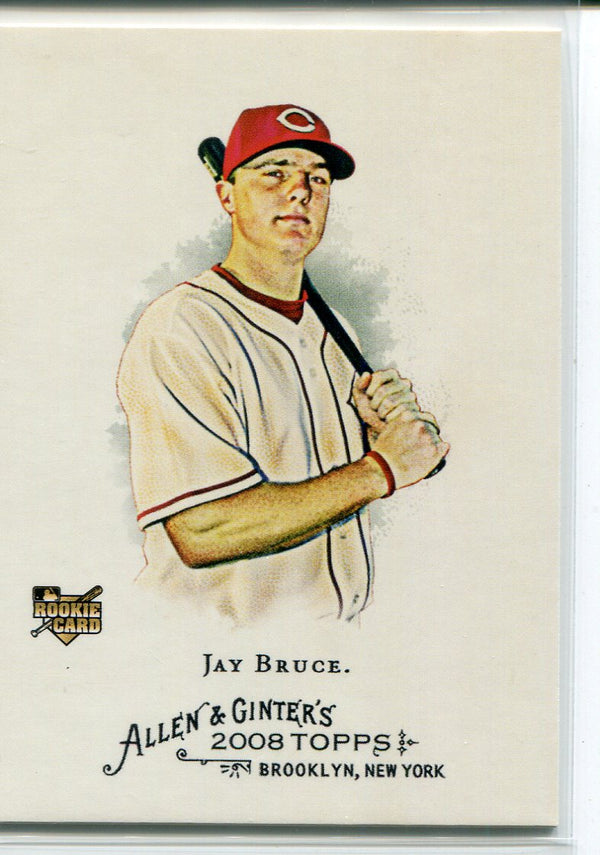 Jay Bruce 2008 Topps Allen & Ginters Rookie Card