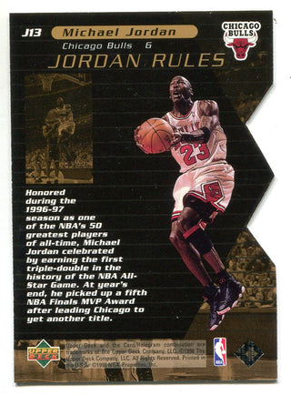 Michael Jordan 1998 Upper Deck #J13 Card