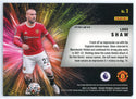 Luke Shaw 2021-22 Panini Prizm Fireworks Silver Prizm Card #3