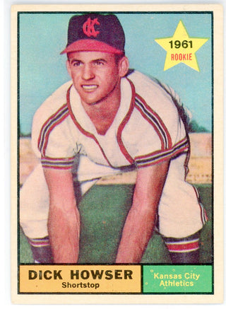 Dick Howser 1961 Topps Card #416