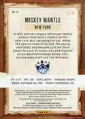 Mickey Mantle 2019 Diamond Kings Purple Framed Parallel Card