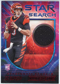 Joe Burrow 2020 Panini Rookies & Stars Star Search Rookie Jersey Card