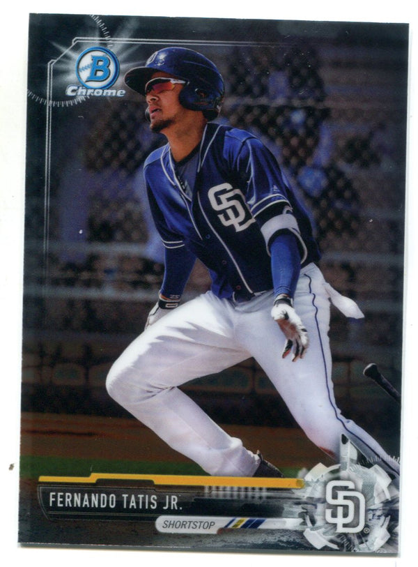 Fernando Tatis Jr 2017 Topps Bowman Chrome #BCP160 Card