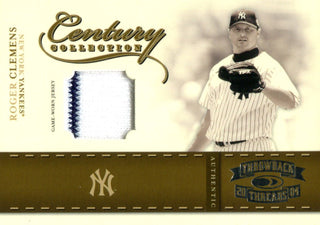 Roger Clemens 2004 Donruss Threads Century Collection Jersey Card