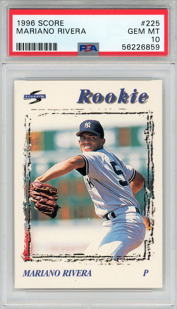 Mariano Rivera Rookie Card 1996 Score #225