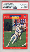 Eric Dickerson Autographed Signed Colts 8X10 Photo Autograph Auto PSA/DNA