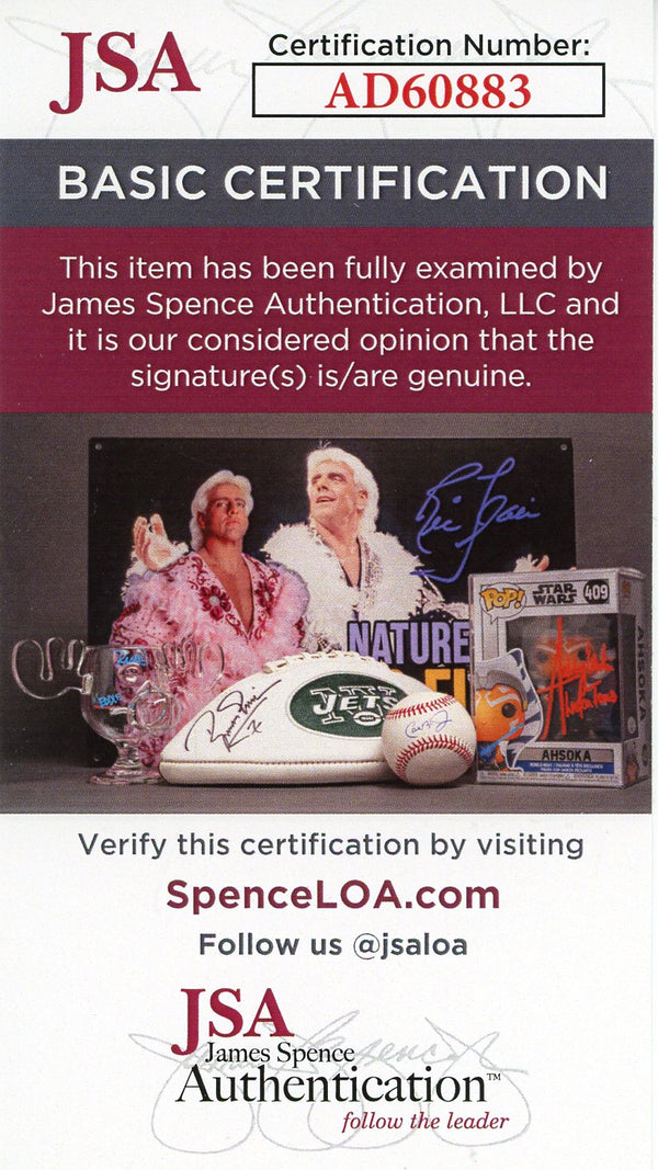 Michael Playmaker Irvin Autographed Official NFL Football (JSA)