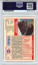 Eric DIckerson Autographed 1989 Pro Set Card (PSA)