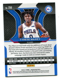 Tyrese Maxey 2020 Prizm #256 Rookie Card