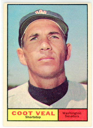 Coot Veal 1961 Topps Card #432