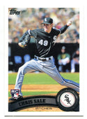 Chris Sale 2011 Topps Rookie Card