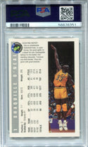 Shaquille O`Neal 1992 Classic #1 Draft Picks PSA 8 Card