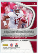 Tua Tagovailoa 2020 Panini Chronicles Draft Picks Spectra Rookie Card #3