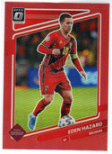 Eden Hazard 2021-22 Panini Donruss Optic Red Prizm Card #10