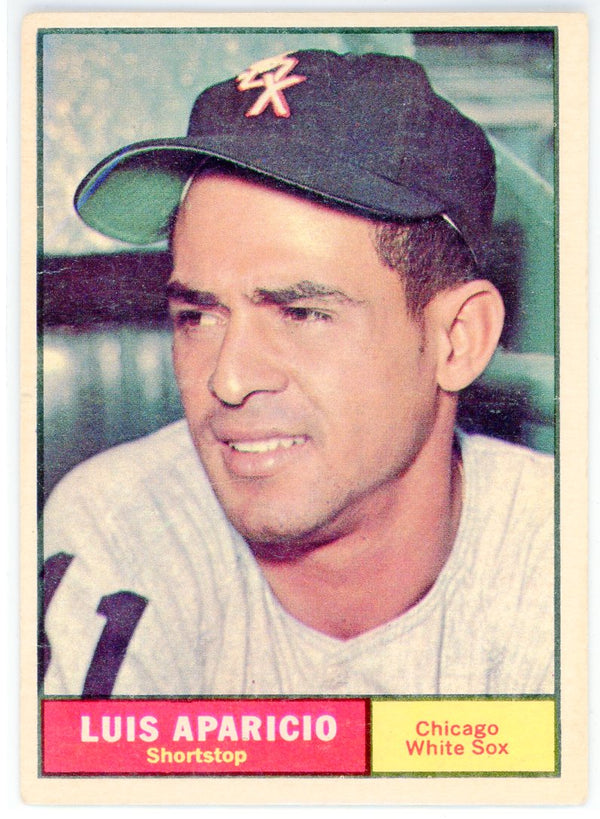  1961 Topps # 440 Luis Aparicio Chicago White Sox