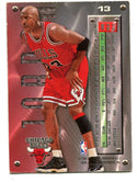 Michael Jordan 1995 Fleer Metal #13 Card