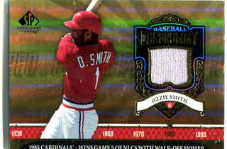 Ozzie Smith 2006 Upper Deck Baseball Chronology Jersey Card