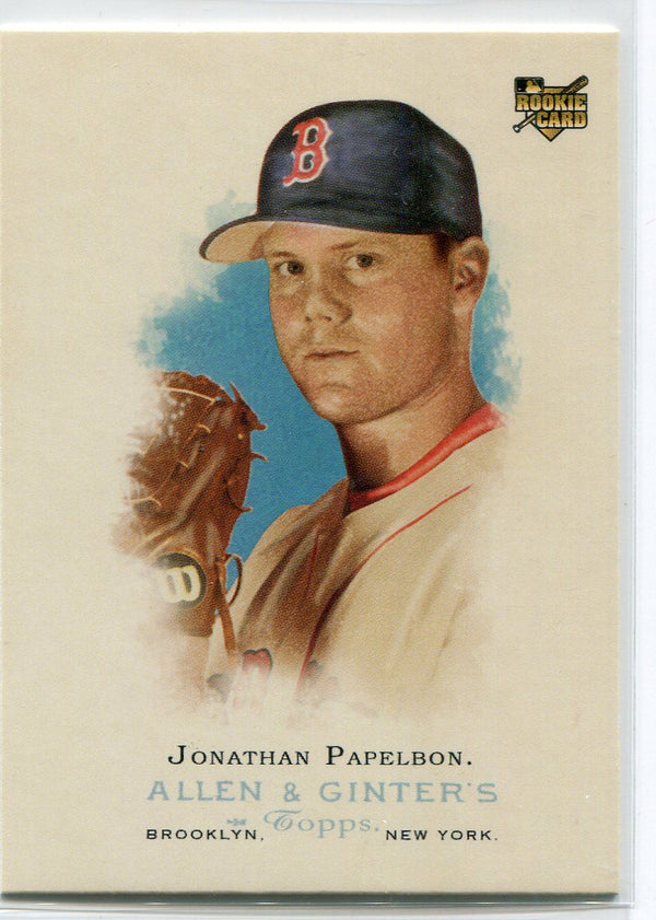 Jonathan Papelbon 2006 Topps Allen & Ginters Rookie Card