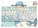 Yogi Berra 1992 Front Row Autographed Set