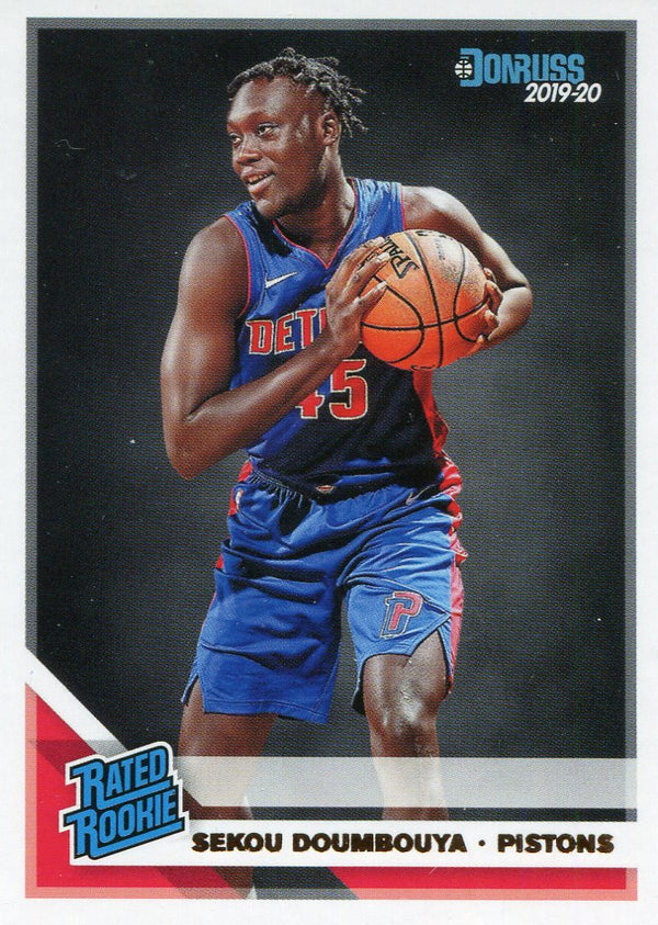 Sekou Doumbouya 2019-20 Panini Donruss Rated Rookie Card