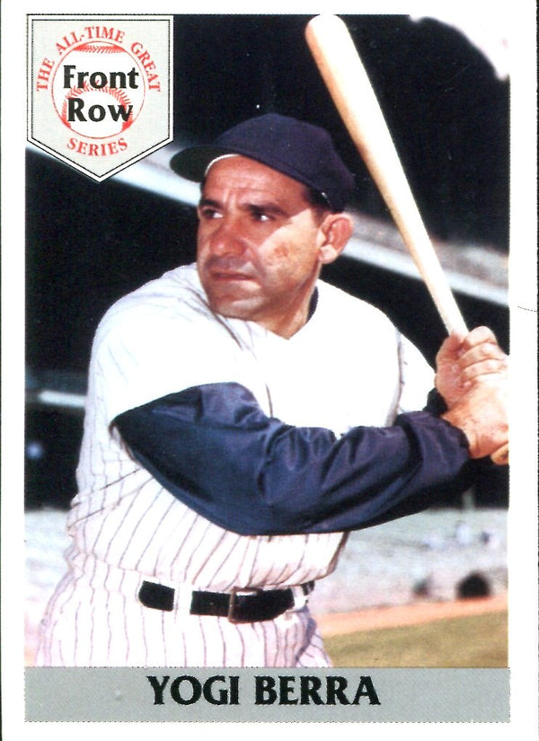 Yogi Berra 1992 Front Row Autographed Set