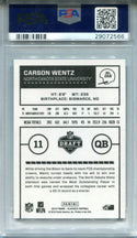 Carson Wentz 2016 Panini Classics Rookie Card (PSA)