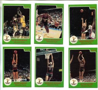 1984-85 Star Milwaukee Bucks Set missing #6 Bob Lanier