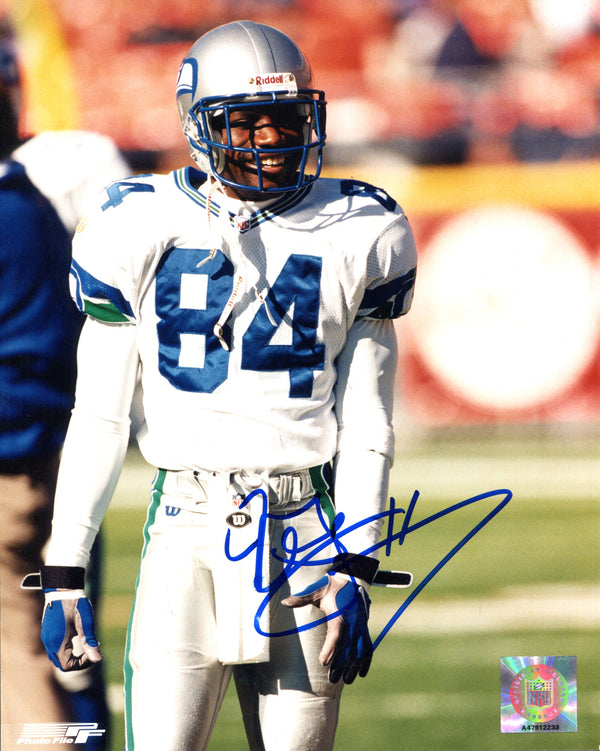 Joey Galloway Autographed 8x10 Photo