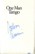 Anthony Quinn One Man Tango Autographed Book (JSA)