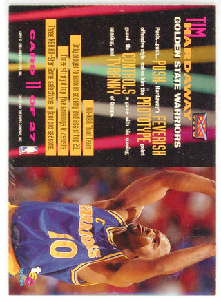 Tim Hardaway 1993 Topps Stadium Club Members Only Beam Team Card #11