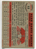 Alan Ameche 1956 Topps Football Card #12