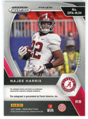 Najee Harris Autographed 2021 Panini Prizm Draft Picks Prizm Rookie Card #DPA-NJH