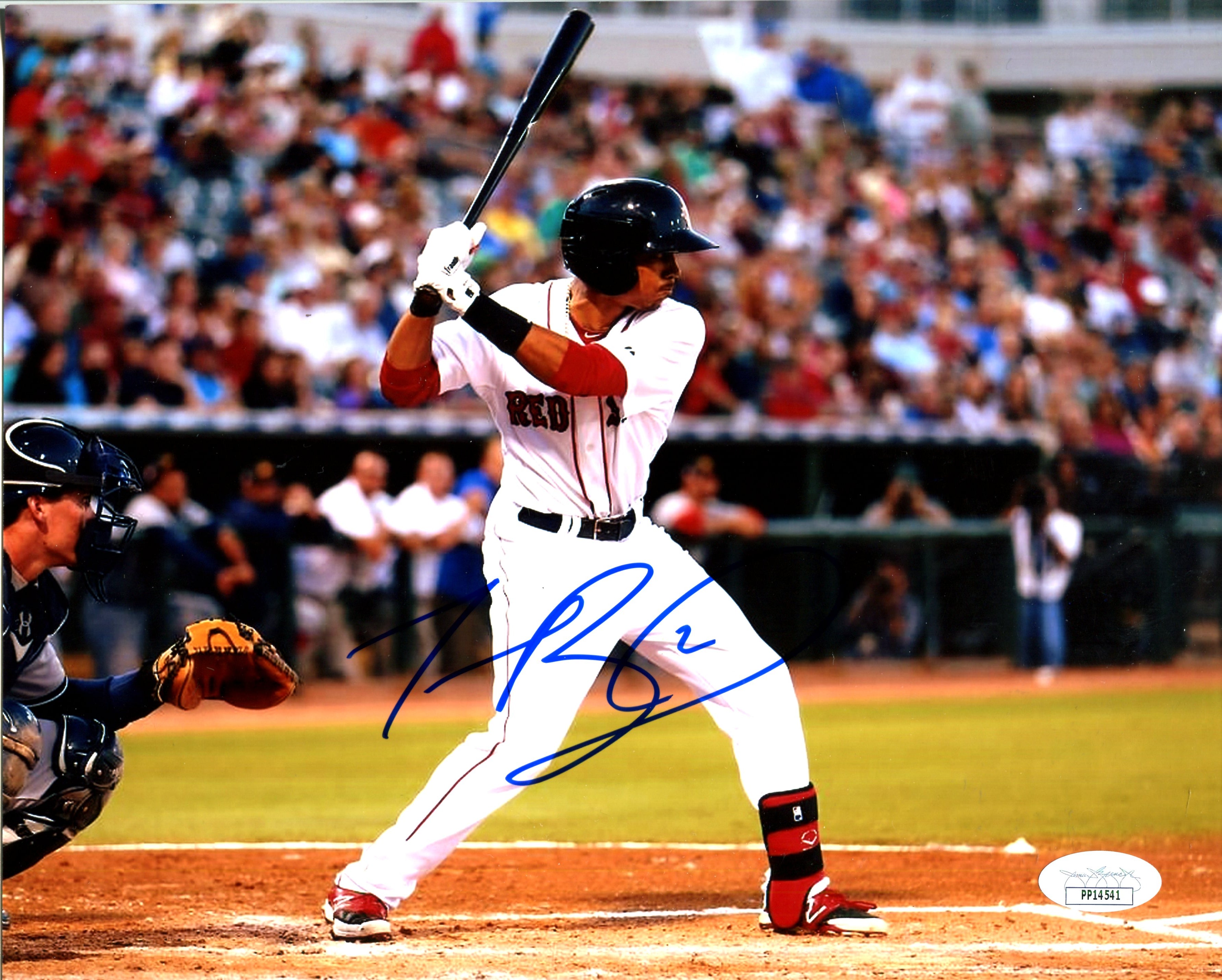 Mookie Betts Authentic 8x10 Autographed Picture