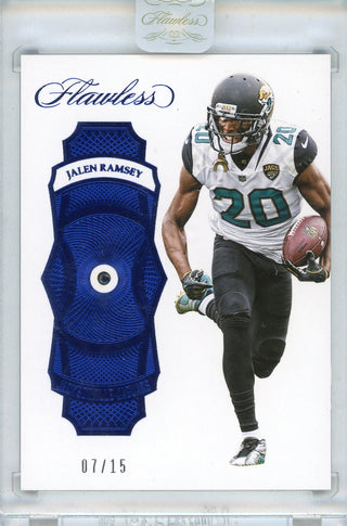 Jalen Ramsey 2017 Panini Flawless Sapphire Card #44