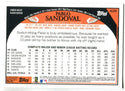 Pablo Sandoval Autographed 2011 Topps Lineage Card