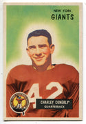 Charley Conerly 1955 Bowman Football Card #16